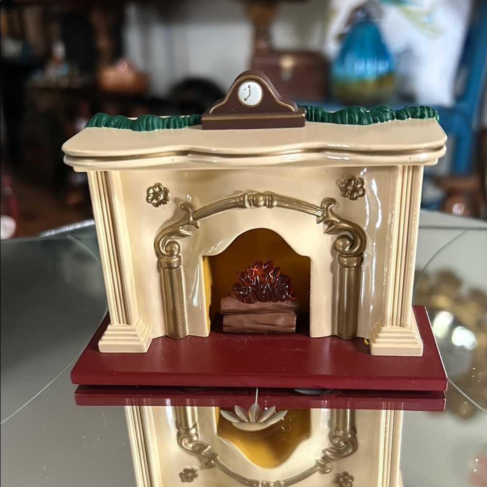 Vintage Dollhouse Fireplace